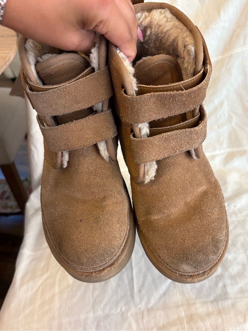 UGG Chestnut Suede Neumel Platform Boots - Picture 7 of 7